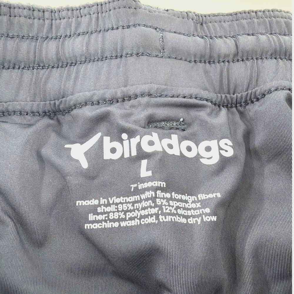 Birddogs Men's Flat Front Shorts in Navy with Black Liner - Picture 6 of 10